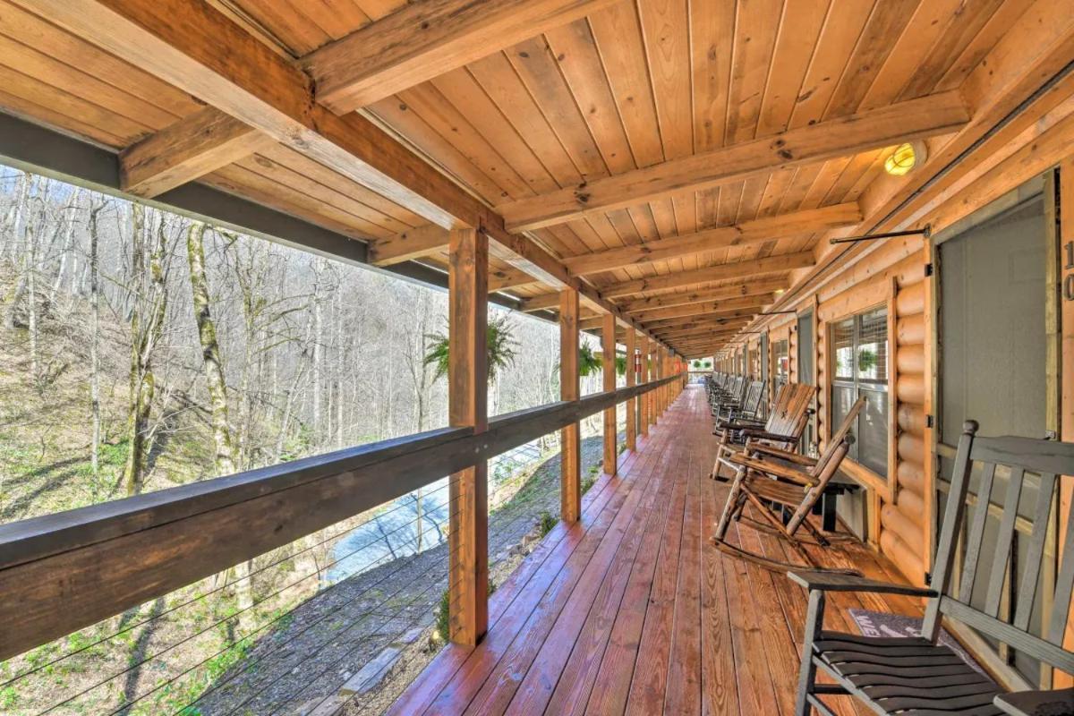 The Lodge Nantahala River Брайсон-Сити Экстерьер фото