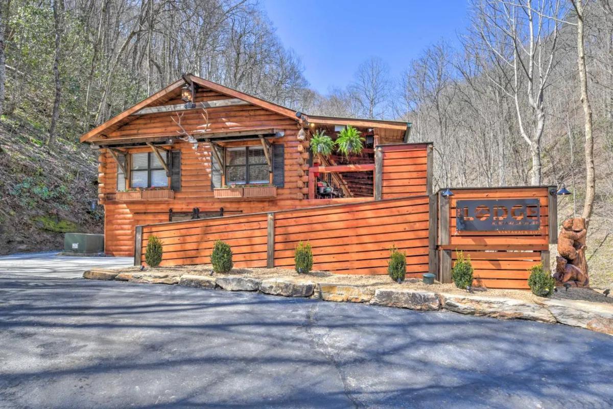 The Lodge Nantahala River Брайсон-Сити Экстерьер фото