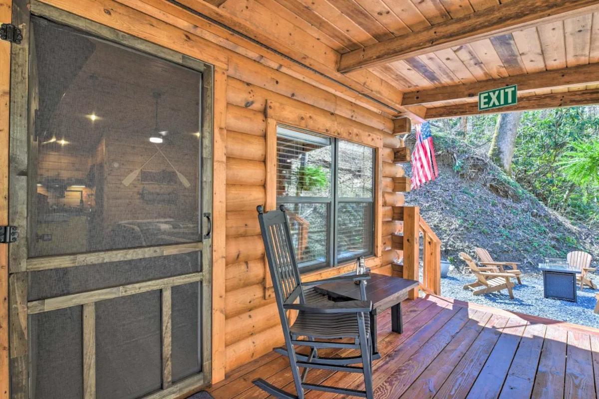 The Lodge Nantahala River Брайсон-Сити Экстерьер фото